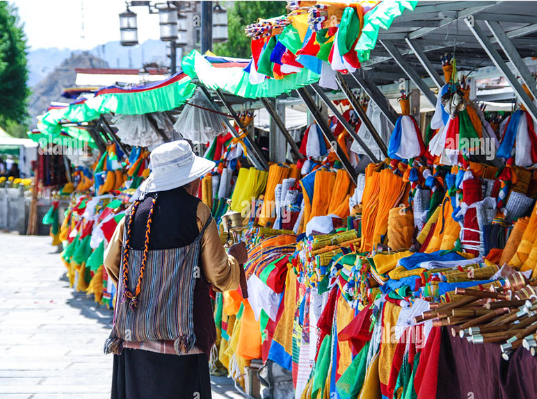 Tibetan Lhasa Market